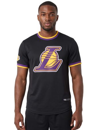 Camiseta Fanatics NBA Los Angeles Lakers Primary Logo Team Hombre Básquet Negro