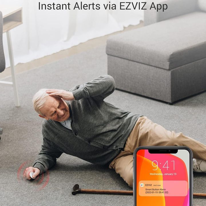 Sensor Boton Inteligente Ezviz T3C - Vista 5