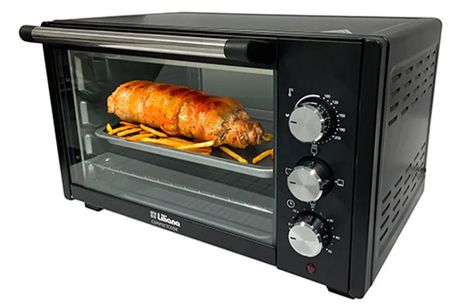 Horno Electrico Liliana Compactcook Color Negro 20 L