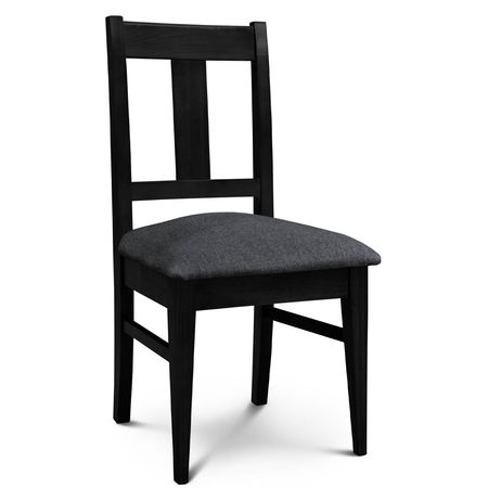 Silla de Comedor Euro lustre Wengue Tapizado Shot Nickel Espacity