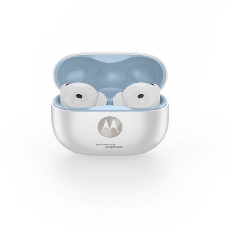 Auriculares Moto Buds 2 Plus - Pantone Cool White