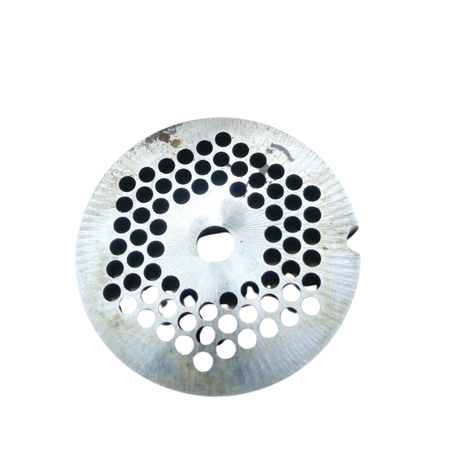 Disco Picadora Carne Acero Fineschi Nº32 Diámetro 6 Cm Plateado