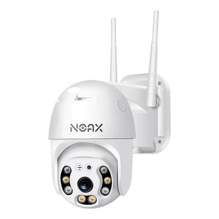 Camara de Seguridad WiFi Exterior Full HD 1080p PTZ Noax A6 Vision Nocturna IP65
