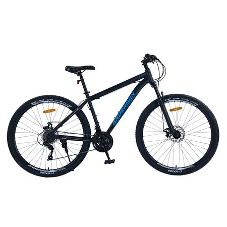 Bicicleta Mtb Anderson S400 R29, 21V Freno a Disco, Suspensión, Negro/Azul M
