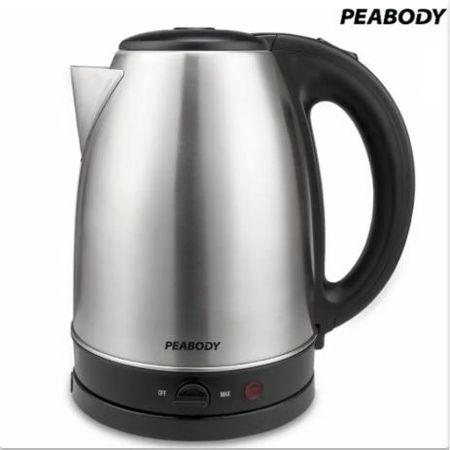 Pava Electrica Peabody Con Regulador Acero Inox. Pe-K1708