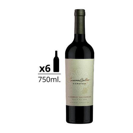 Vino Tinto Susana Balbo Signature Malbec Caja x 6