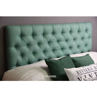 RESPALDO de cama CAPITONE SIMPLE TACHAS 140X120