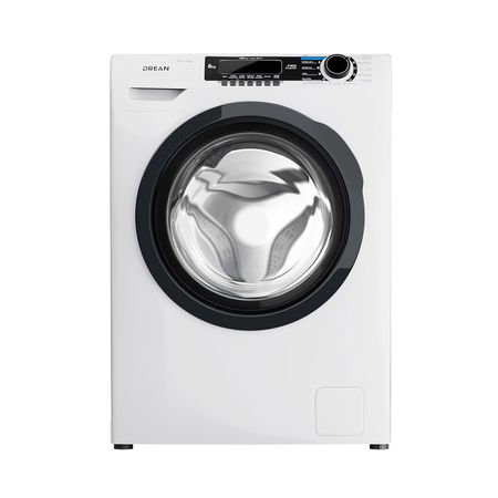 Lavarropas Automatico Drean LFDR0814SB C/Frontal 8Kg Inverter Blanco