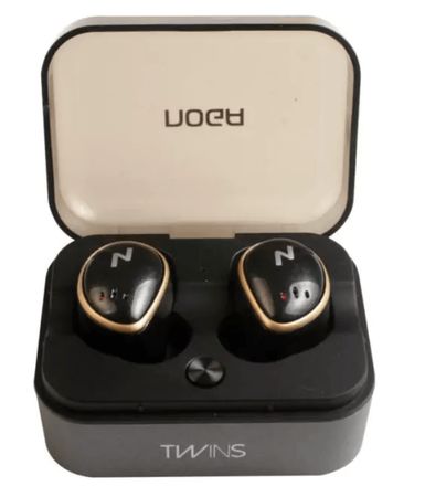 Auricular Bluetooth Twins Negros Noga NG-BTWINS4