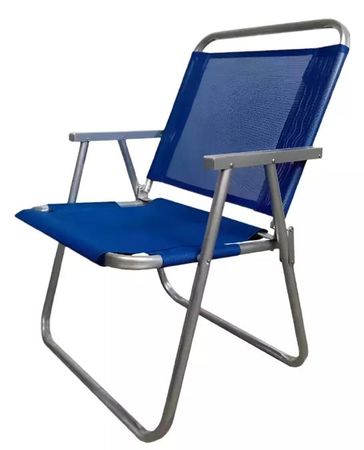 SILLA COPACABANA LUSQTOFF ALTA XL - 1 POSICION PLEGABLE AZUL (CAD0410)