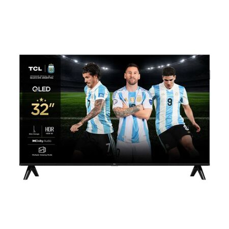 Televisor Qled 32" Full Hd Smart Con Google Tv Tcl 32S5K-F