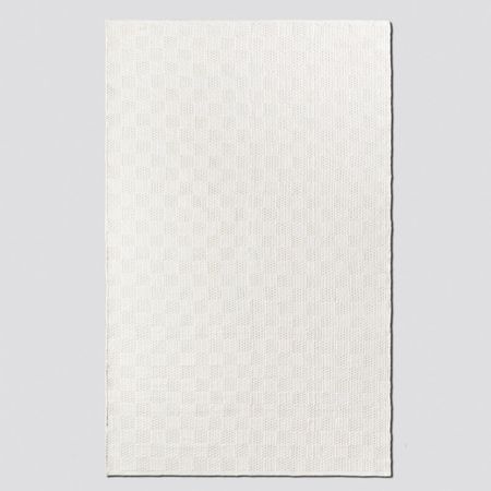 Alfombra simil Yute Off White - 160x250 cm
