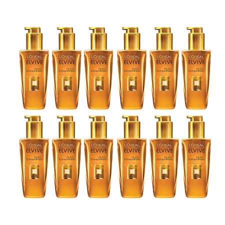 Set Oleo Extraordinario Loreal Paris Elvive Tto 100 Ml X 12