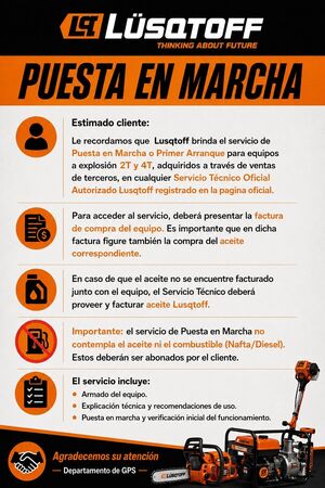 Cortacerco Naftero Profesional 25.4cc Lusqtoff Col600-9 750w Naranja