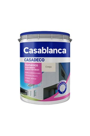 Casadeco Revestimiento Romanico 25 Kg Texturado Medio 