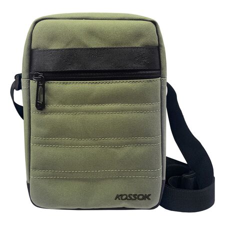 Morral Kossok Trento Portatablet Resistente Y Reforzado Verde/Oliva