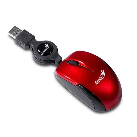Mouse Genius Micro Traveler Ruby USB