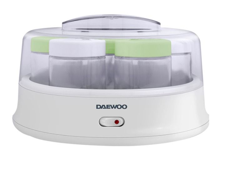 Yogurtera Daewoo YM6716 Automatica con 7 Vasos Blanca - Vista 1