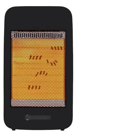 CALEFACTOR INFRARROJA WHITENBLACK WBCIWB05 3 TUBOS