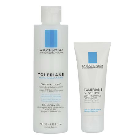 Combo La Roche Posay Toleriane Desmaquillante + Sensitive