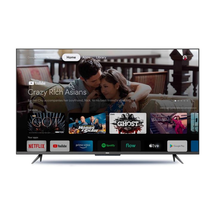 Combo Smart TV RCA 55" 4K LED Google TV + Cable HDMI Dekkin 2m 4K - Vista 4
