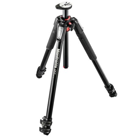 Manfrotto MT055XPRO3. Trípode de aluminio. Robustez y precisión
