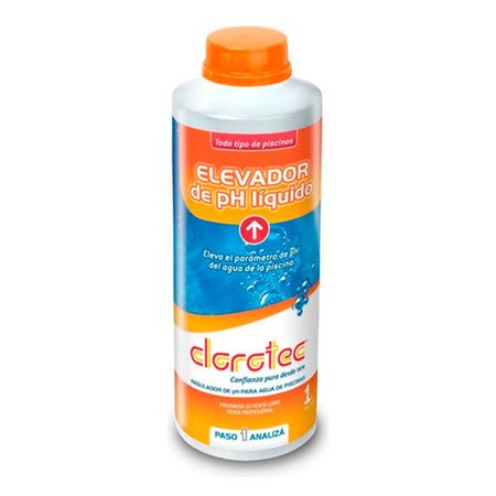Elevador De Ph Liquido Clorotec 1 Litro Piletas