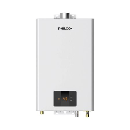 Calefón Philco 14 Lts Por Minuto  Tiro Forzado Blanco PHCA14B
