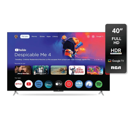 Smart Google Tv Full Hd 40'' Rca C40gl100 Hdr Dolby Chrome