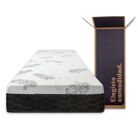 Colchón en Caja Sueño Dorado Box Rolo 1 Plaza 80x190 cm