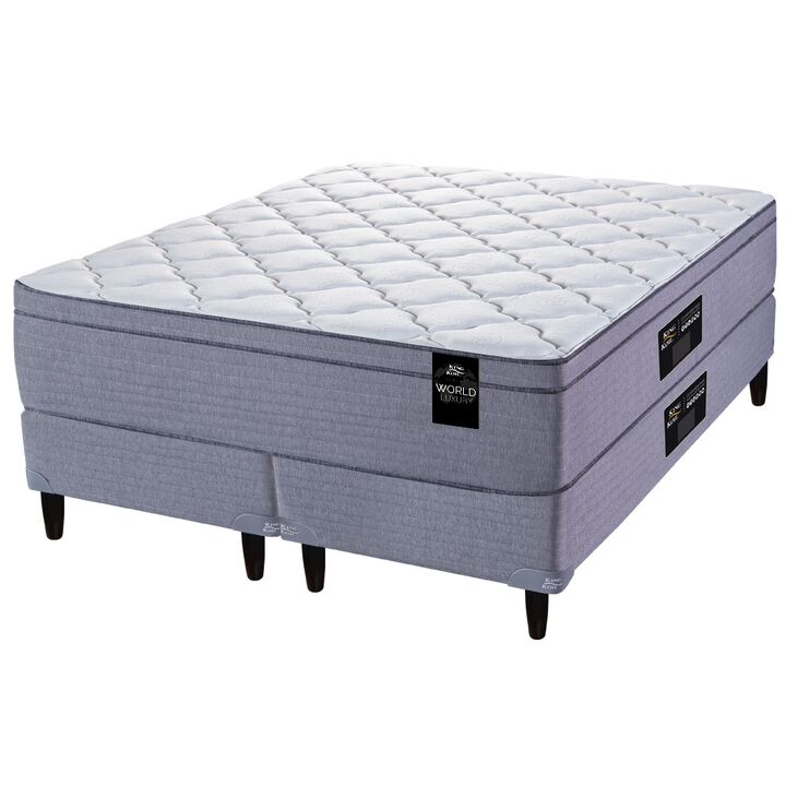 Colchon y Sommier King Koil Bradford Super Queen 160x200cm Espuma de Alta Densidad con Europillow - Vista 2