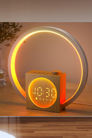 Reloj Despetador con Luz Led