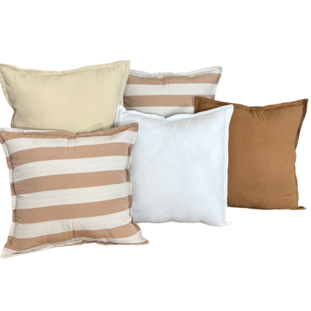 Combo 5 almohadones Tusor 50x50 -Diseño P