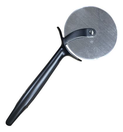 Corta Pizza Rueda Hudson Acero Inoxidable Negro Negro