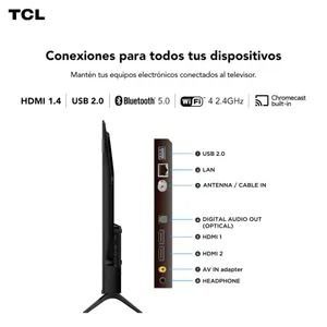Smart TV TCL 43” QLED FHD 43S5K-F Google TV - Vista 3