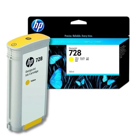 Cartucho de Tinta Plotter HP 728 Amarilla Alta Capacidad