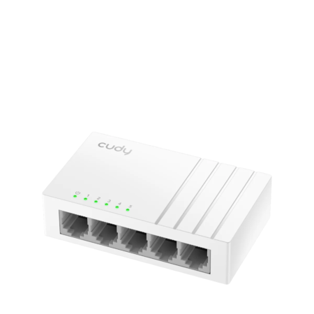 SWITCH CUDY 5-Port Gigabit Desktop Switch 10/100/1000 USB C (GS105U) V 1.0