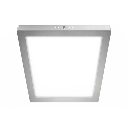 Pack X4 Plafon Aplique Cuadrado Led 18w Platil Frio