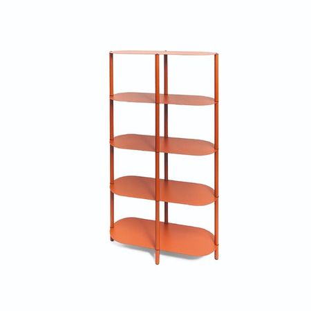 Estanteria metal 5 pisos DS Home 142 x 80 x 27 cm Terracota