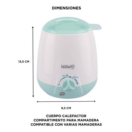 Calentador de mamadera Mawe By Gadnic eléctrico 100W