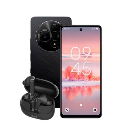 Combo TCL 60 Pro NXT Paper 5G 8+512GB Dark Black + Auriculares TWS Dekkin