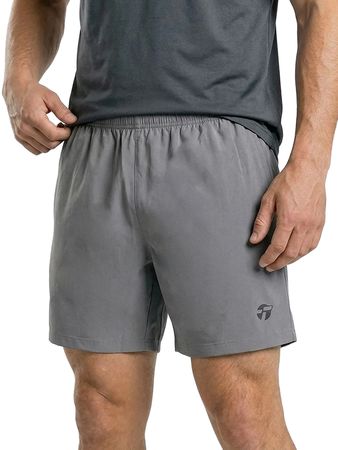 Short Topper Zeal II Hombre Running Gris