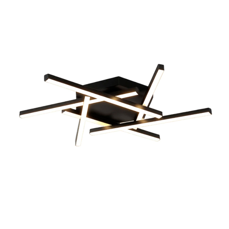 Plafon Aplique Moderno Tucson Luz Led 42w Calida Deco