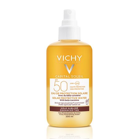 Agua Protectora Vichy Ideal Soleil Fps 50 Luminosidad 200 Ml