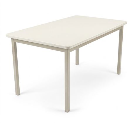 Juego De Comedor Mesa 1.60 Con 6 Sillas Amsterdam Beige Kappesberg