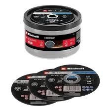 Set Einhell 50 Discos de Corte Metal Inox 115mm x 1mm