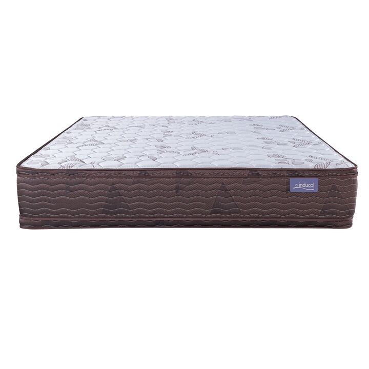 Colchon Inducol Aural 2 Plazas 130x190x28cm Espuma de Alta Densidad con Doble Europillow - Vista 1