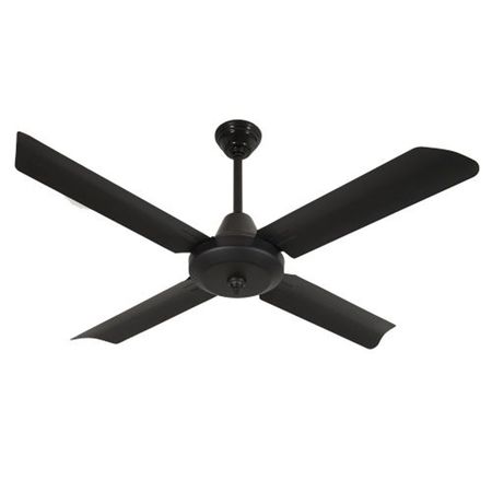 Ventilador Techo Severbon 4 Palas Madera Wengue Negro