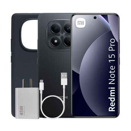 Celular Xiaomi Redmi Note 15 Pro 256gb 8gb Ram Black
