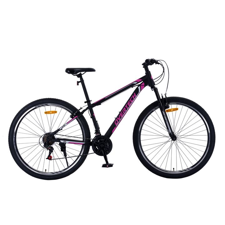 Bicicleta Mtb Overtech R29 Q3 Con Suspensión 21 Velocidades - Vista 2